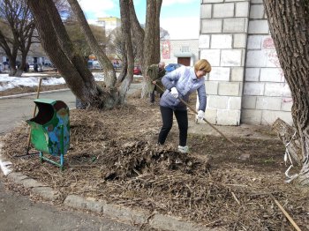 Весна – традиционное время субботников