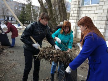 Весна – традиционное время субботников