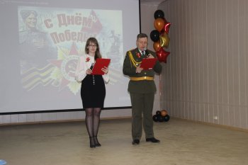 Митинг в честь 73 годовщины Победы в Великой отечественной войне