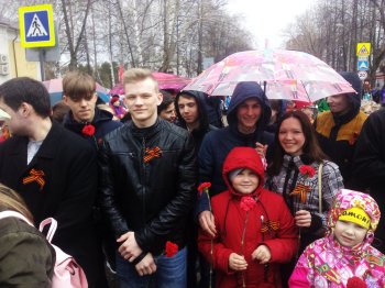 Праздничный митинг, посвященный Дню Победы