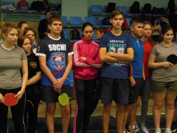 XXXVII Спартакиада. Соревнования по настольному теннису