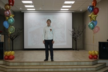 Митинг в честь 74 годовщины Великой Победы