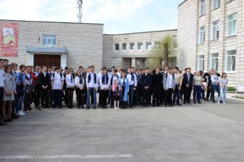 Митинг в честь 74 годовщины Великой Победы