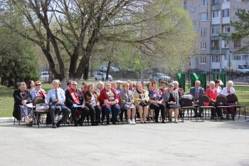 Митинг в честь 74 годовщины Великой Победы