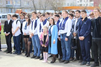 Митинг в честь 74 годовщины Великой Победы