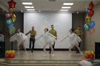 Митинг в честь 74 годовщины Великой Победы