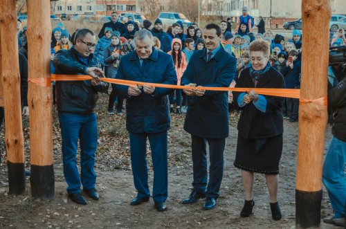 Торжественное открытие экологической «Тропинки здоровья»