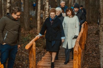 Торжественное открытие экологической «Тропинки здоровья»