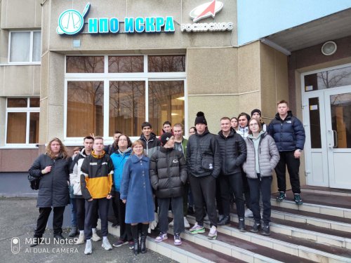 Экскурсия на ПАО НПО «Искра»