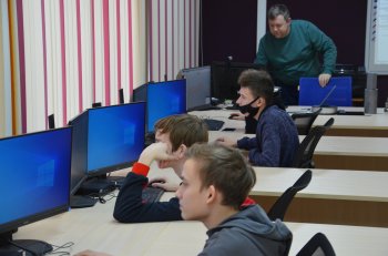 Профпробы для учеников школы 123